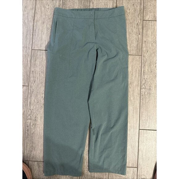 LULULEMON Light Utilitech Cargo Pocket High-Rise Pant Women Size 8 Green - Picture 1 of 5